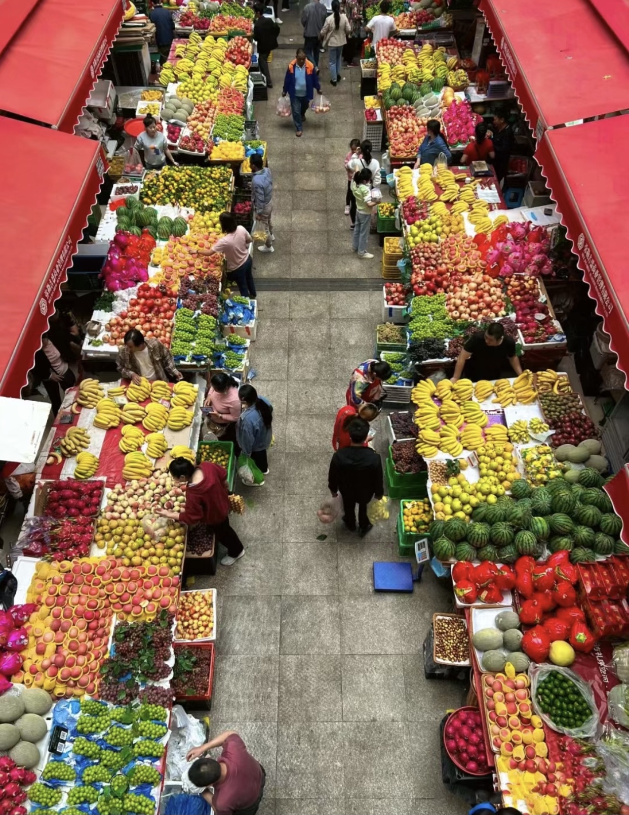 菜市场真实照片图片