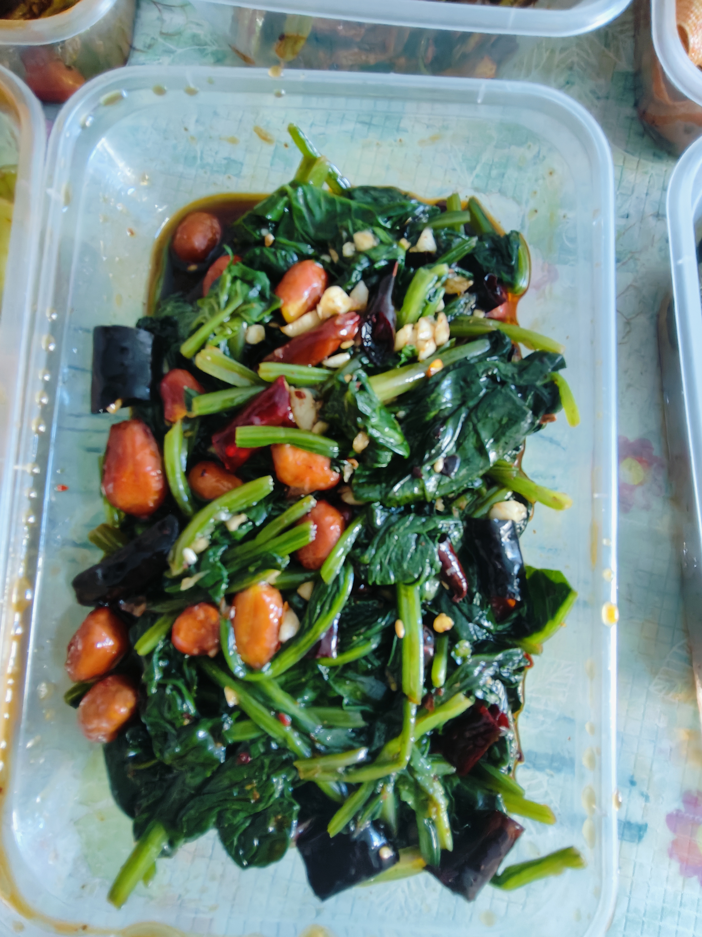 好久没有吃这种大冷面里的拌菜了今天又馋了