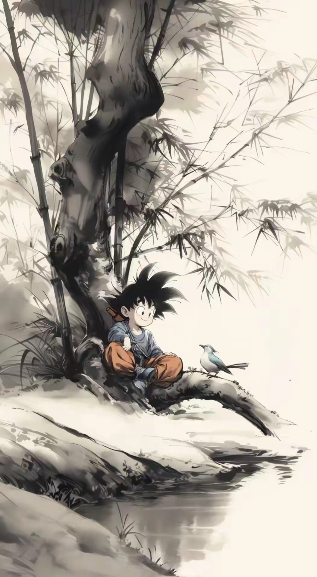 水墨画里的七龙珠