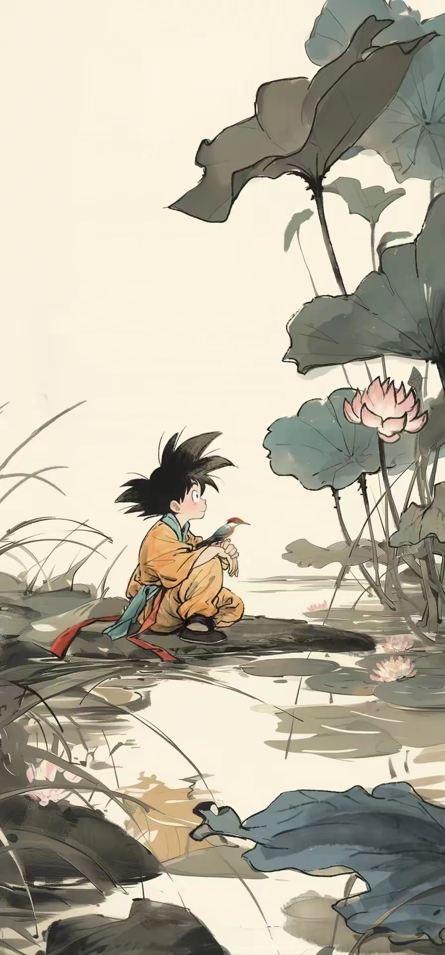 水墨画里的七龙珠