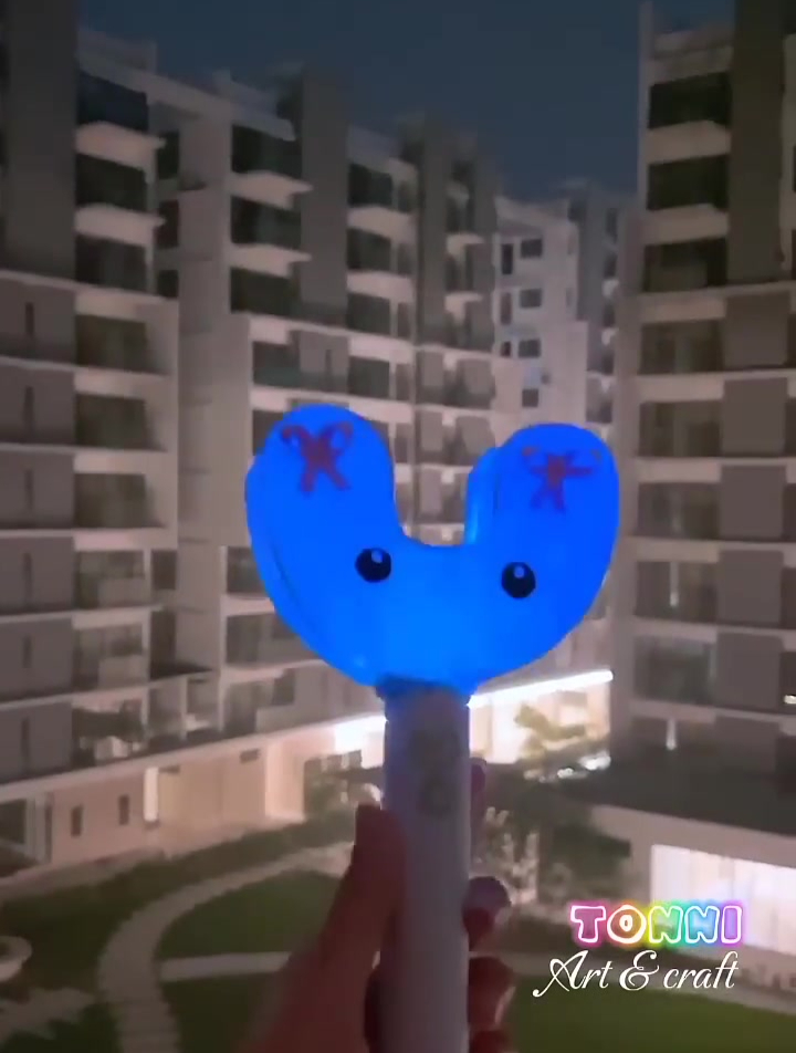 趣味创意手工diy:荧光棒