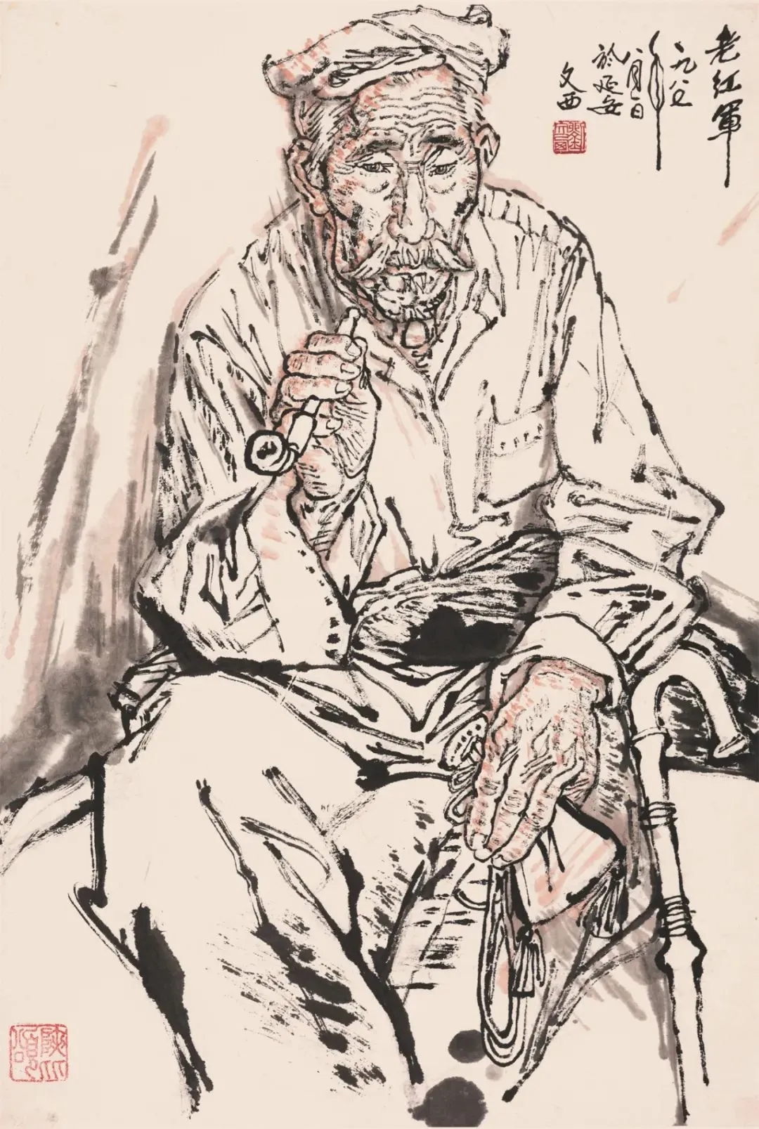 刘文西人物画欣赏,厚重大气,真有味道!