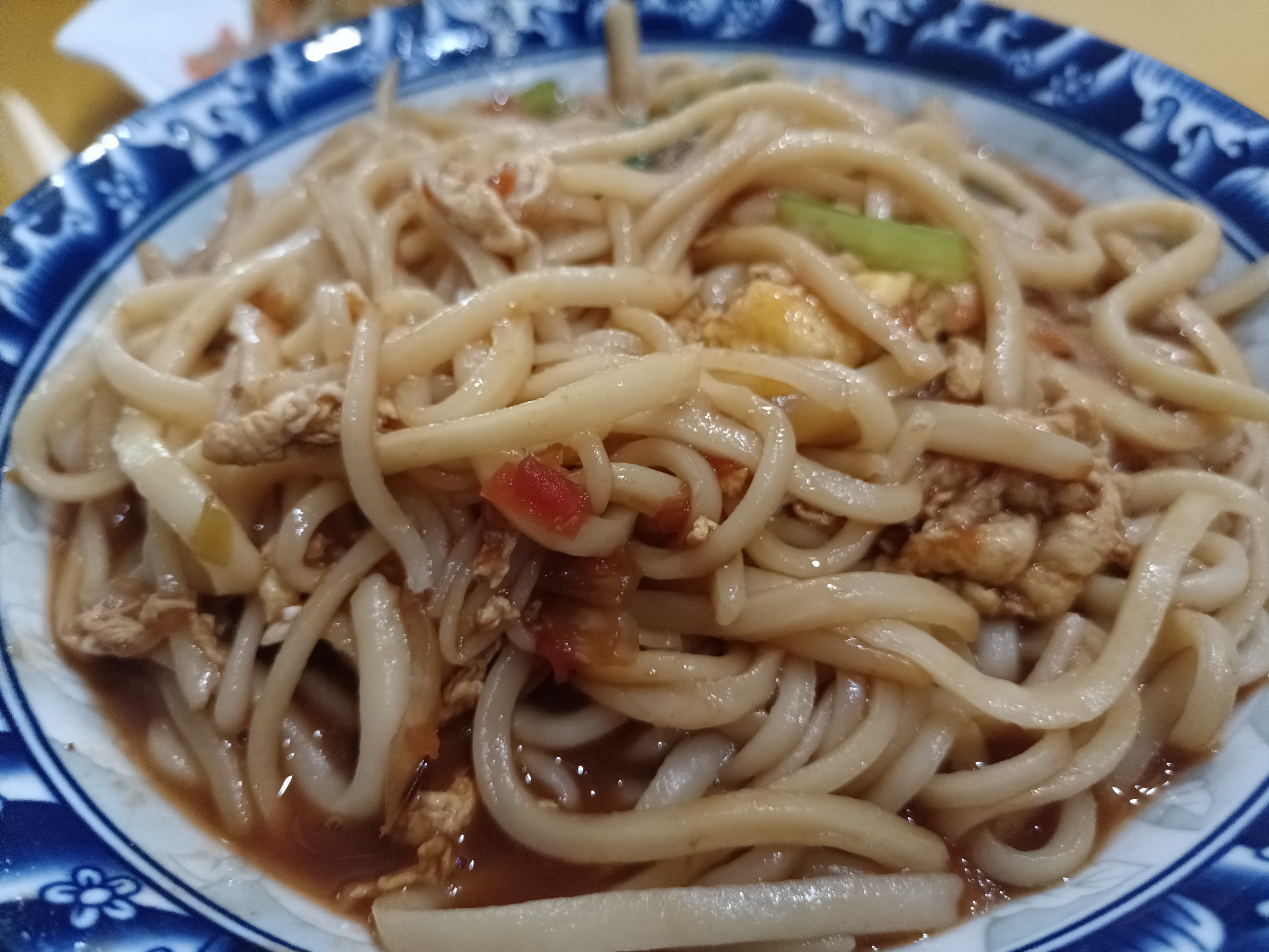 听说洪洞县城这家拨刀面馆不错,今天去吃