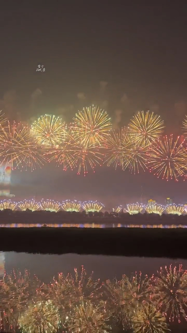 长沙大型烟花表演你看到过吗
