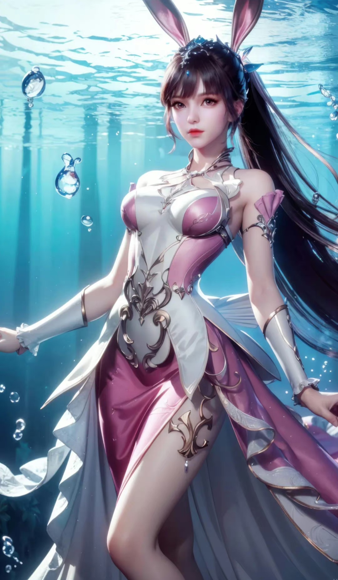 国漫女神# 兔女郎小舞