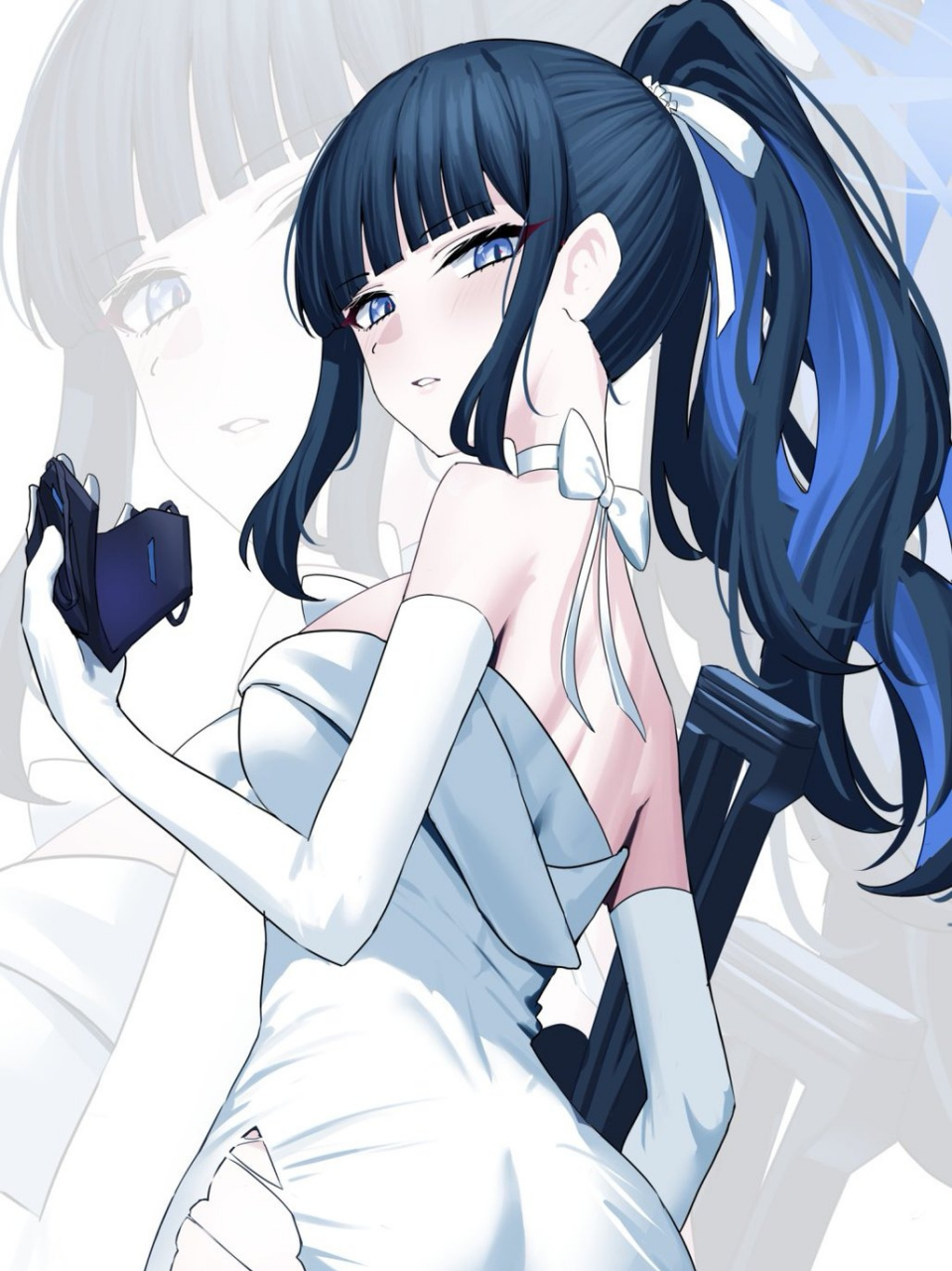 碧蓝档案# 穿上礼服的纱织 twi:@nichijou_1234