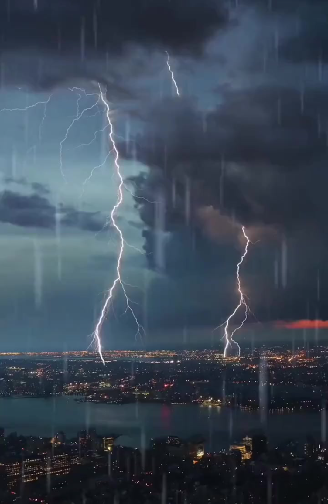 为什么会下雨打雷闪电的原因为什么在线