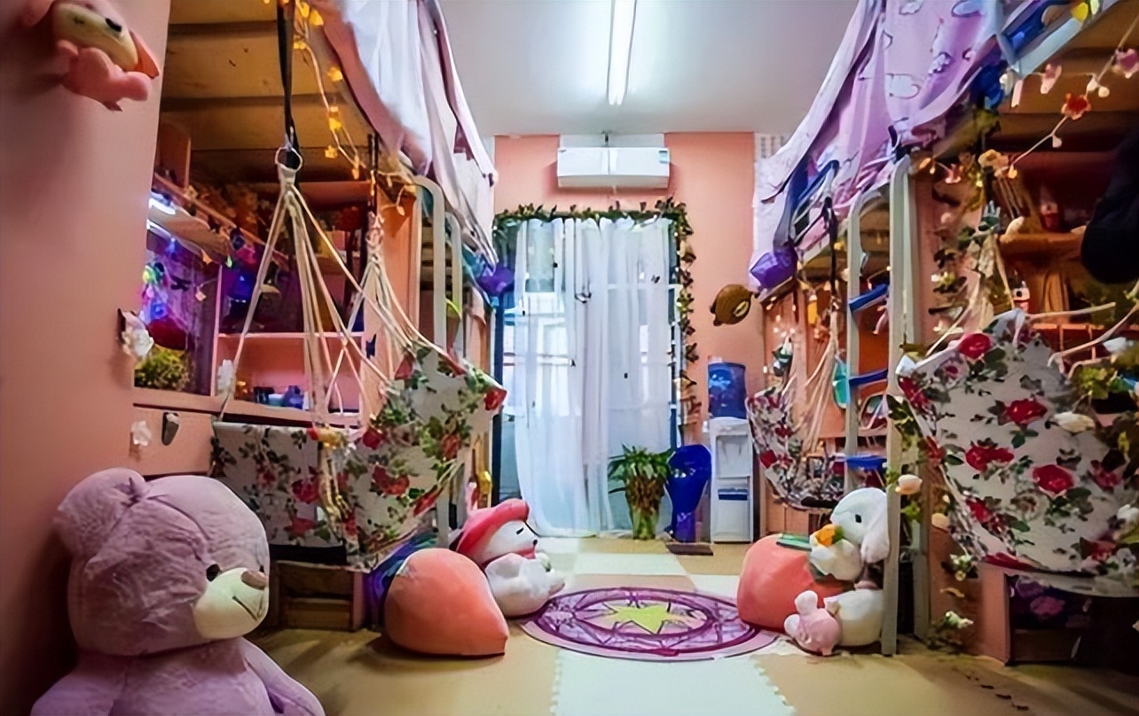 "学姐,你好狠的心",女大学生宿舍壁纸惊艳网络,照片获赞1.1w