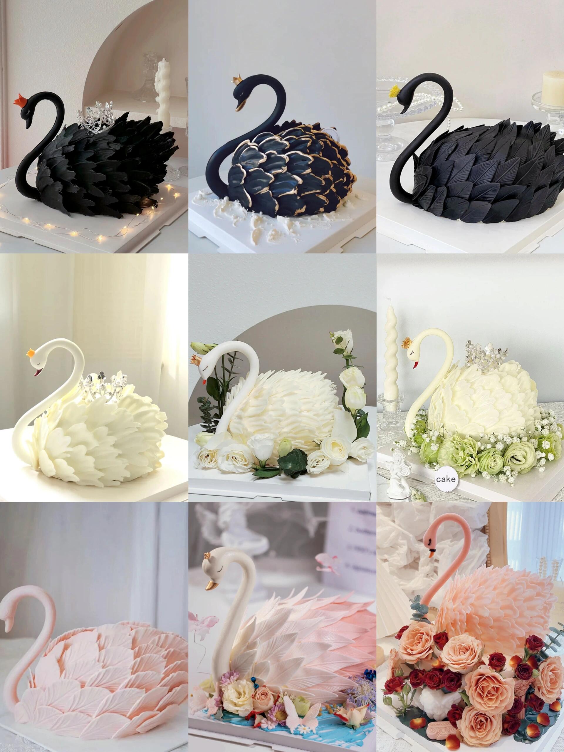 你最想吃哪一款天鹅蛋糕呢