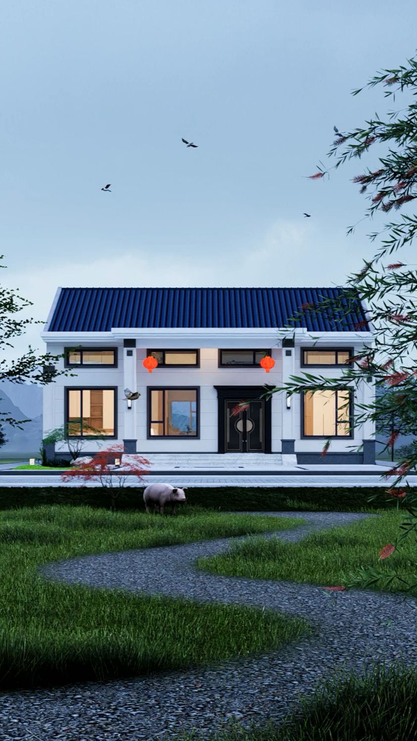 自建房这样建,屋顶带阁楼,一层变二层