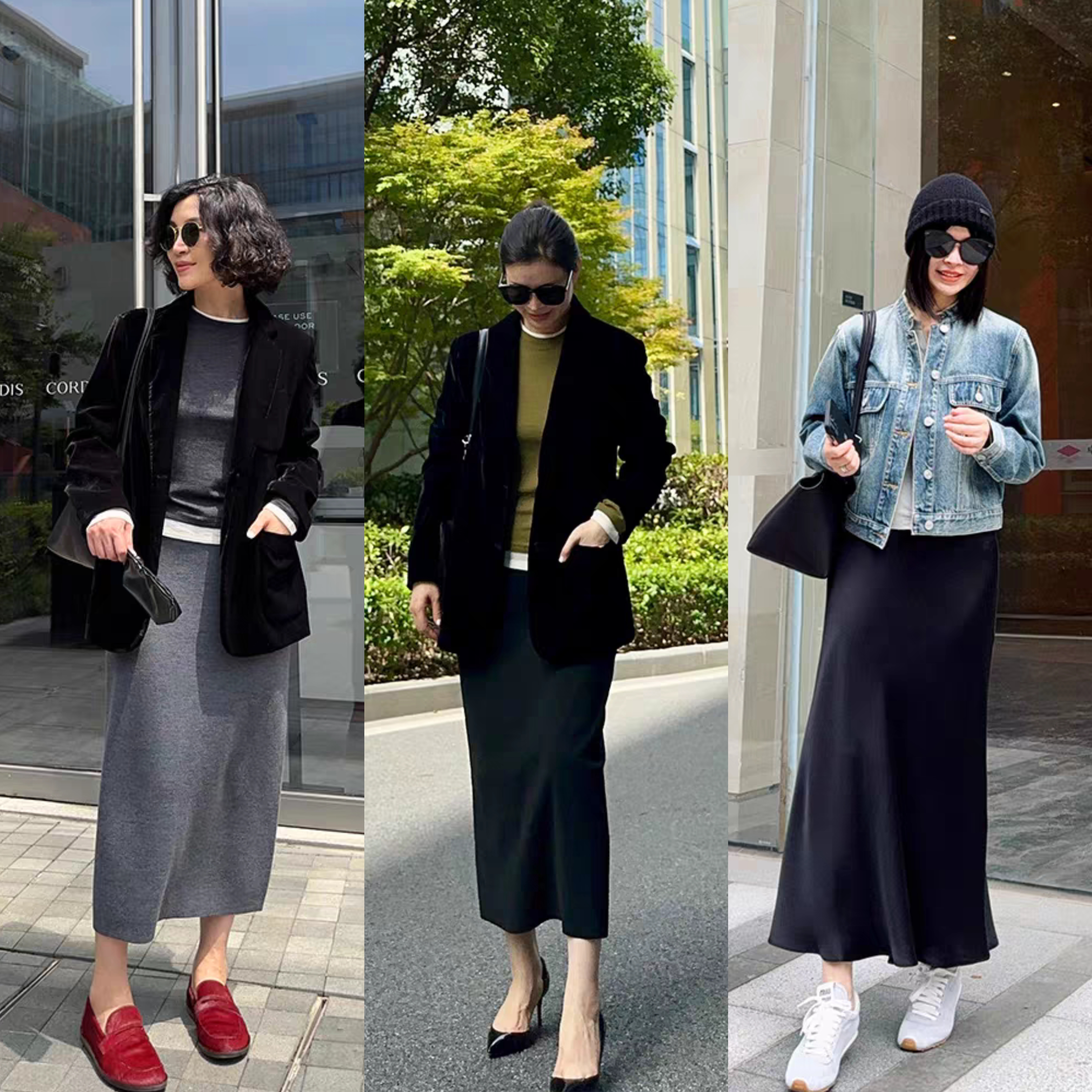 对于40岁的成熟女性来说,我们的穿搭更偏向于气质型,减龄不装嫩,优雅