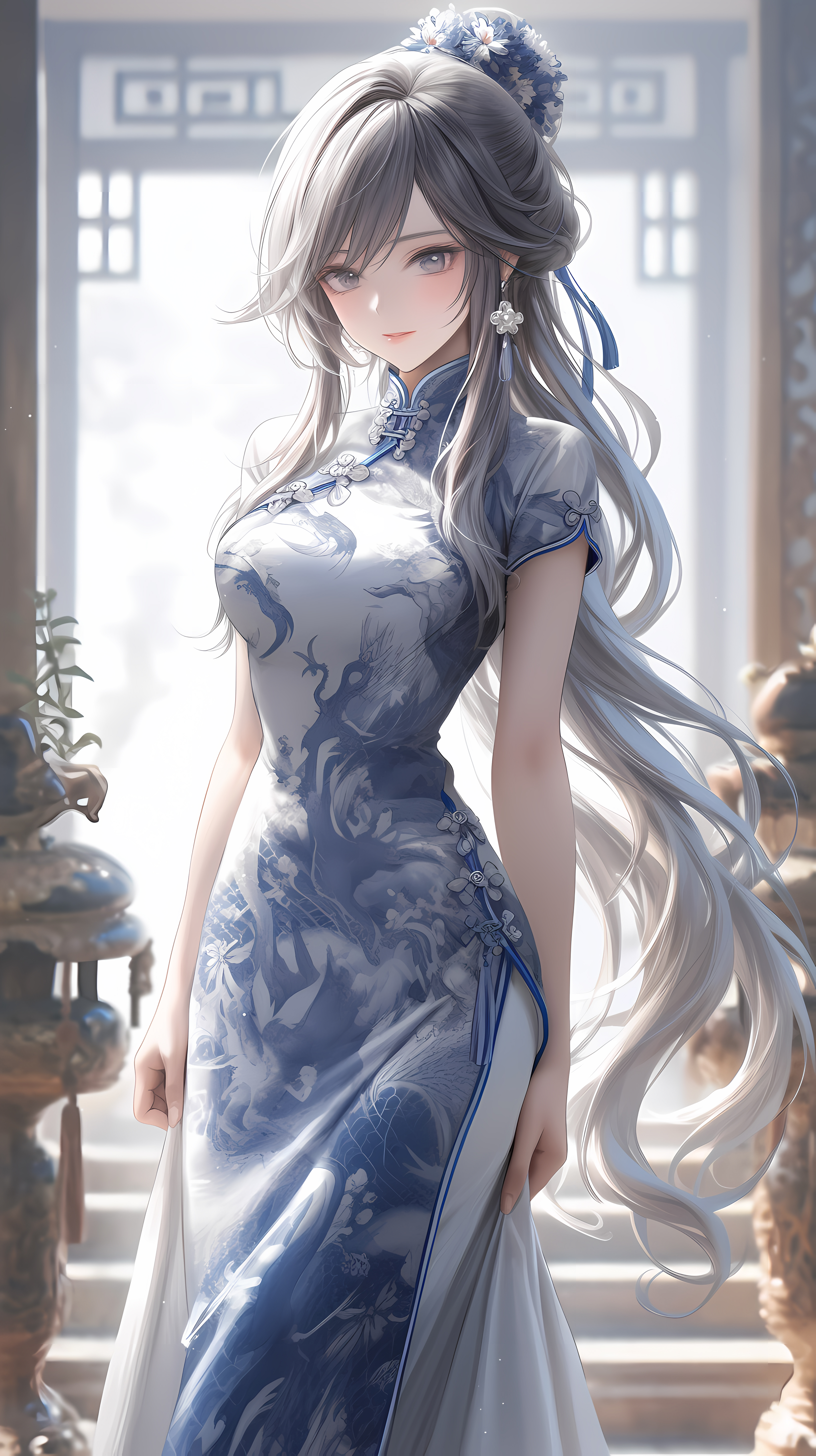 青花瓷拟人形态