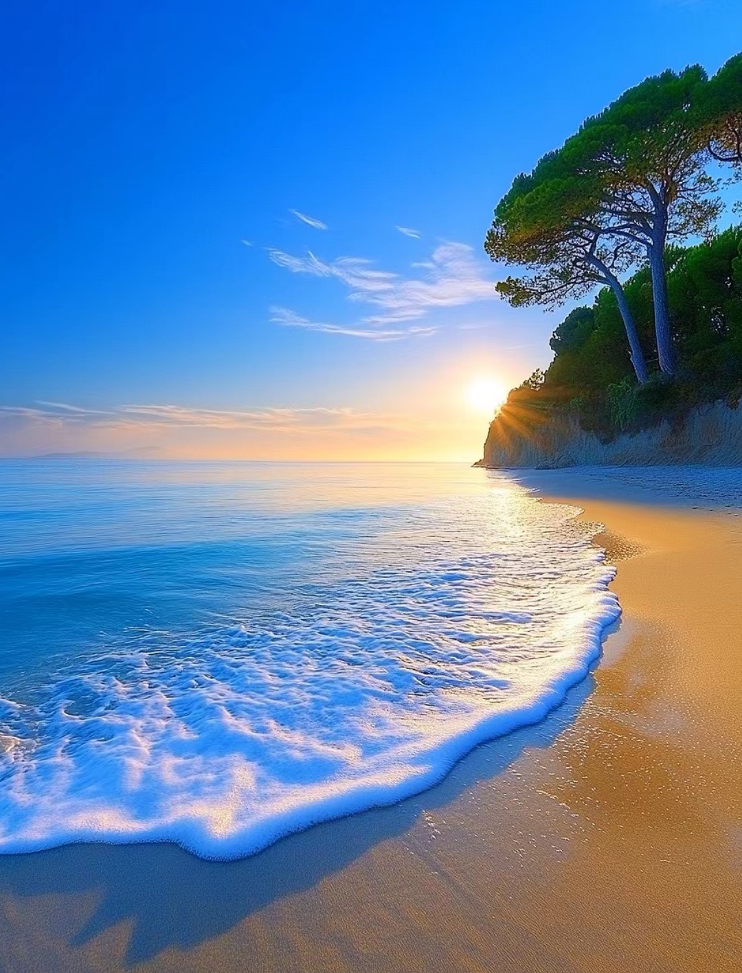 海滩,景色如画哟