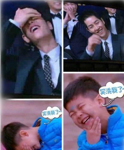 沙溢的儿子都长得像韩星,安吉像宋仲基,而小鱼儿神似他