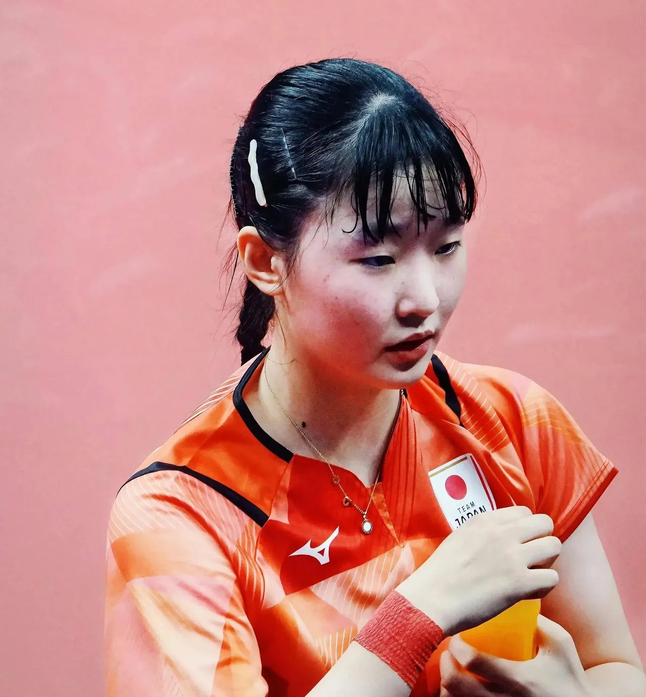 美和将与法国小将帕瓦德争夺八强资格张本美和张本美和3