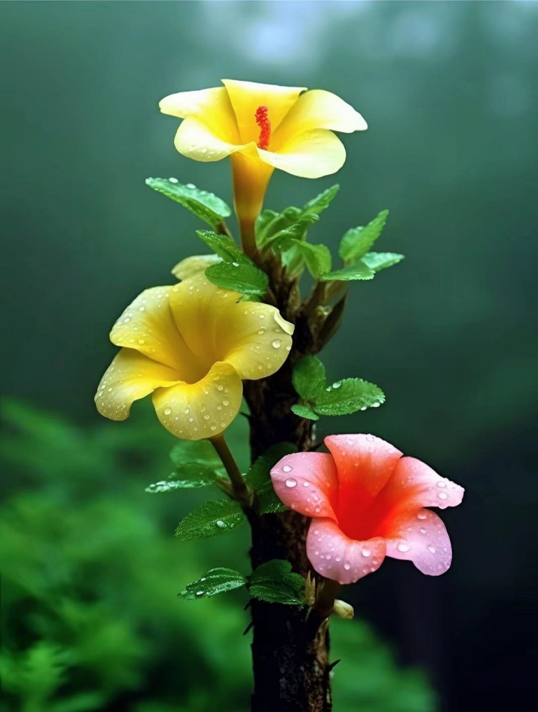 那些小小的花朵却在不经意间绽放出别样的美丽