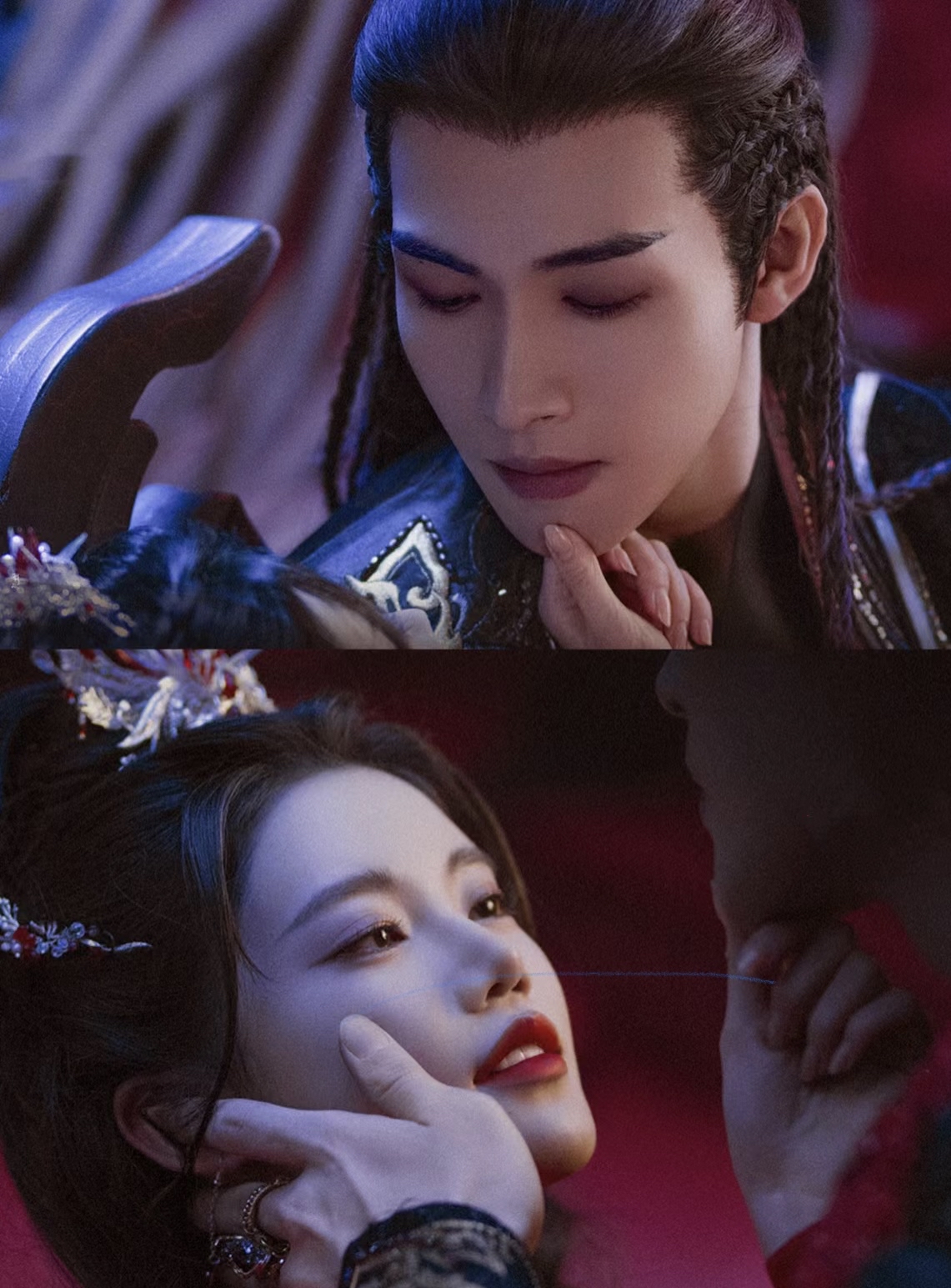 狂撩超甜这一对颜值超绝  电视剧《千朵桃花一世开》 演员:张彬彬