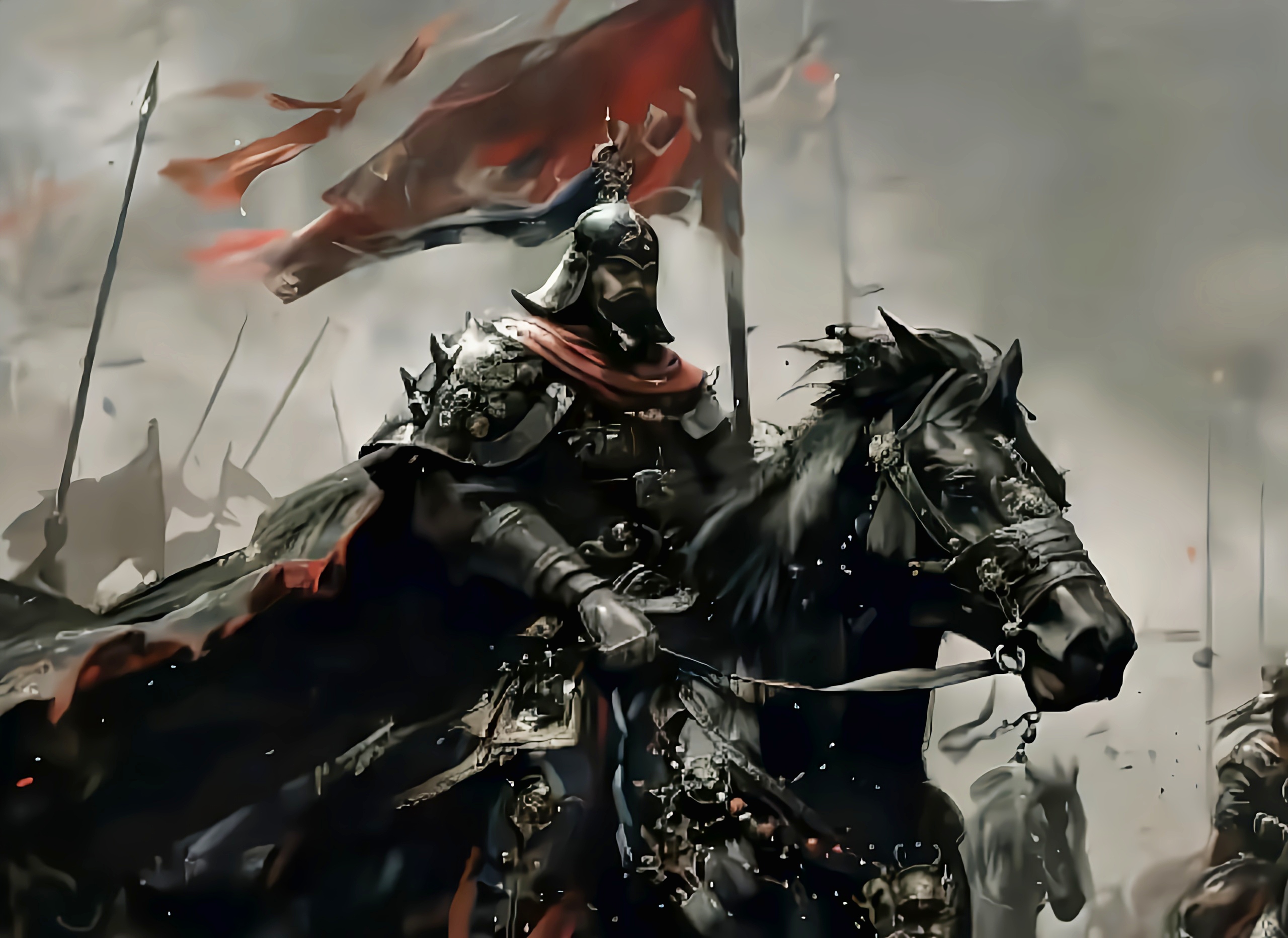 最出名的是岳飞,另外还有宋开国大将曹彬的儿子曹玮李光弼李光弼将军