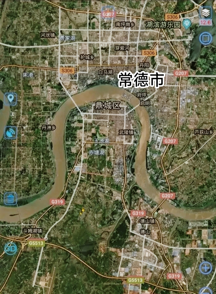 如果常德不开发南边的鼎城区,那么永远只能存在一个区域——武陵区.