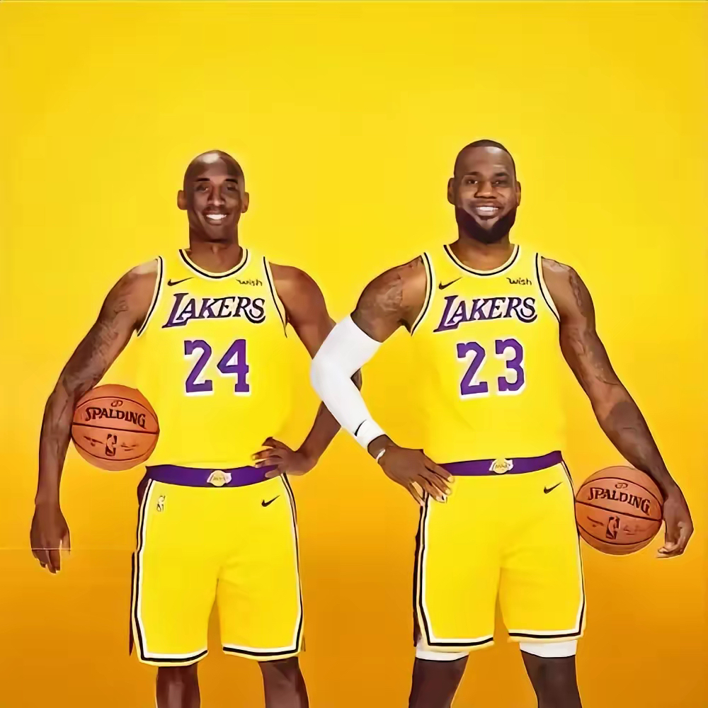 他的整个nba生涯都献给了湖人队,一人一城,为湖人队夺得五次总冠军,就