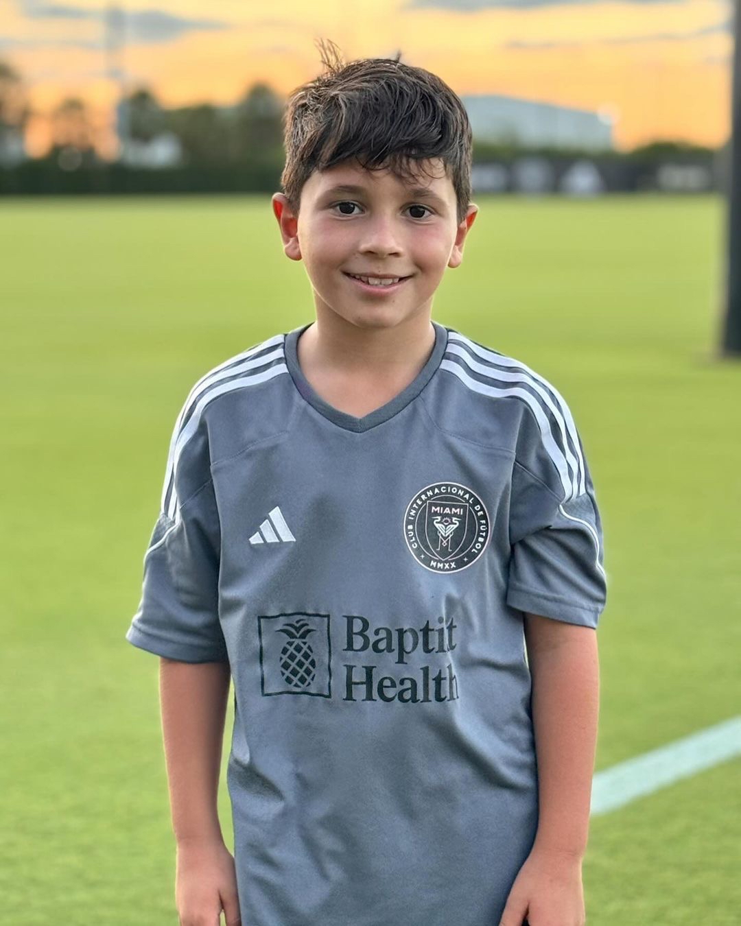 梅西二儿子马特奥生日快乐