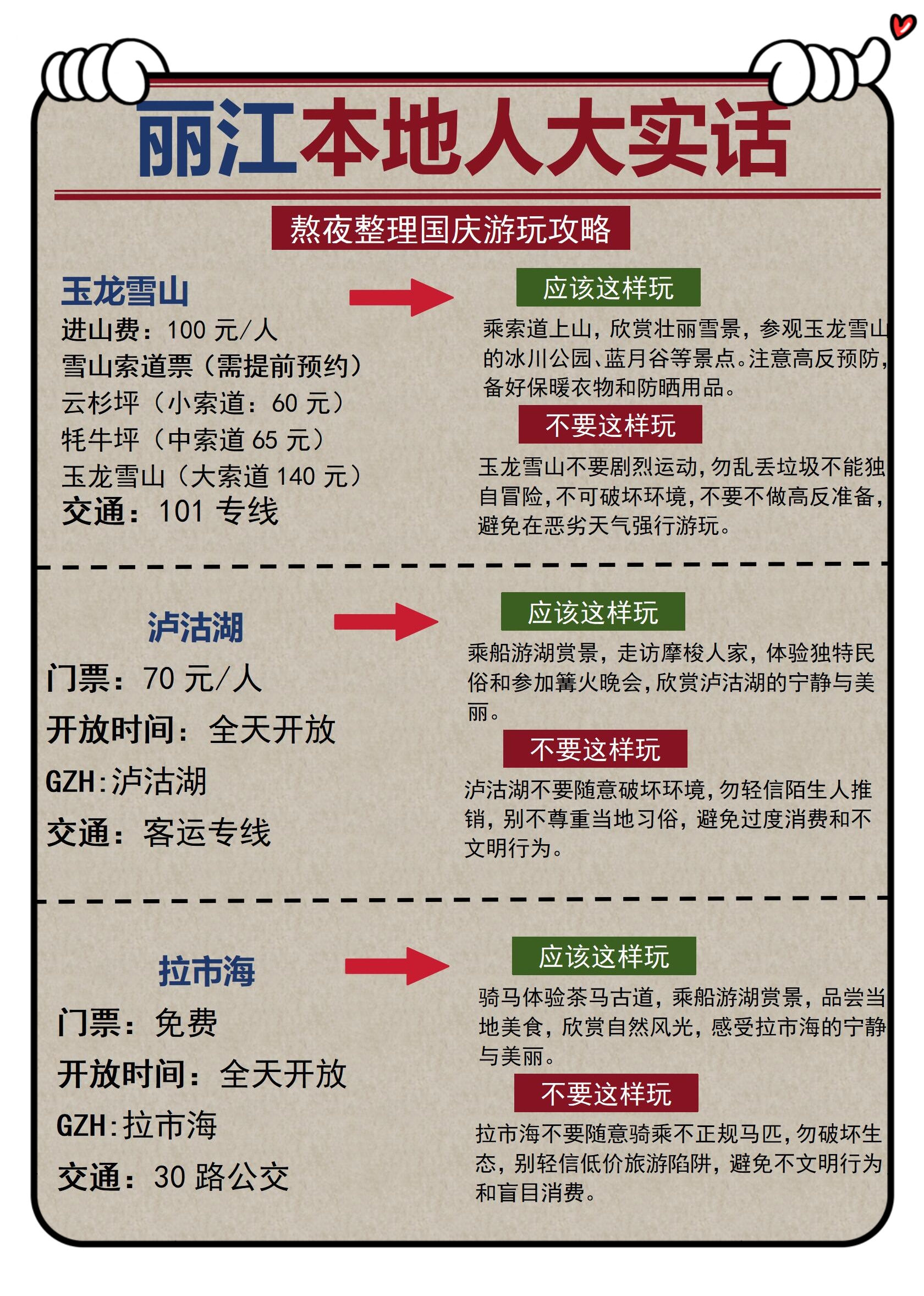 作为土生土长的丽江人,今天就来给大家分享一些超实用的旅游攻略,让你