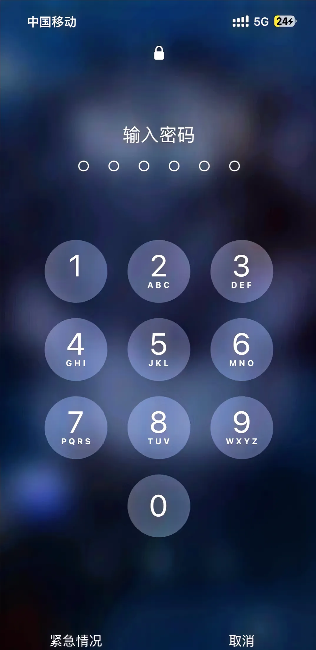 出于好奇,我输入了密码,果然解锁了.