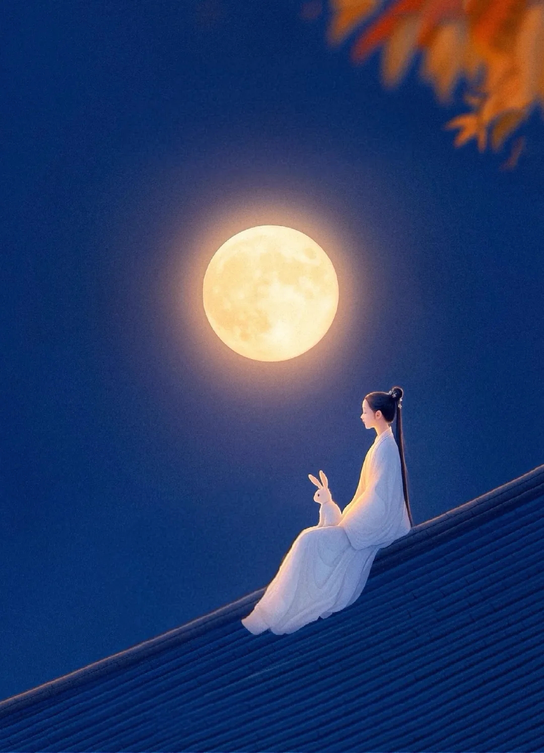 相比前三首,我更喜欢王建这首《十五夜望月》,那份淡淡的忧伤读来令人