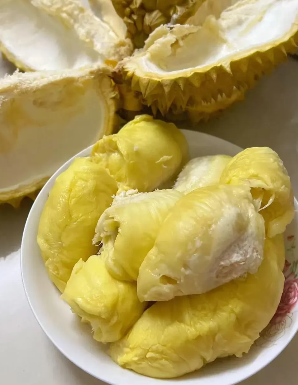 成熟后的照片 熟透了的照片榴莲熟透化水图片榴莲熟透的高清图片家里