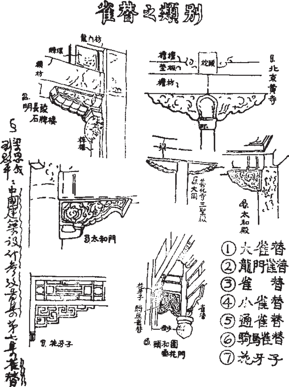 雀替纹样图片