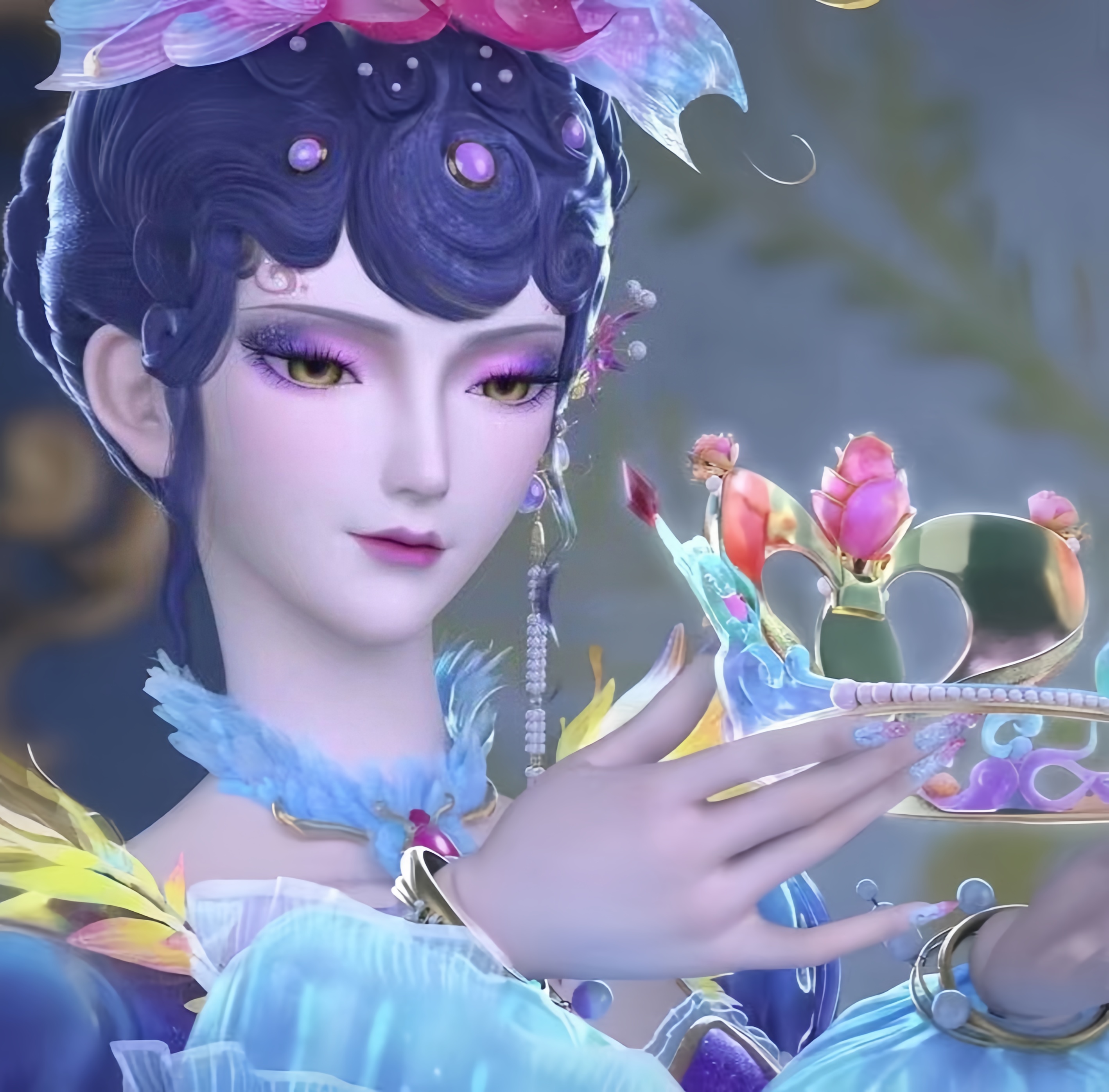 叶罗丽~十阶薇夫人~头像壁纸 #精灵梦叶罗丽# #你心中的国漫top