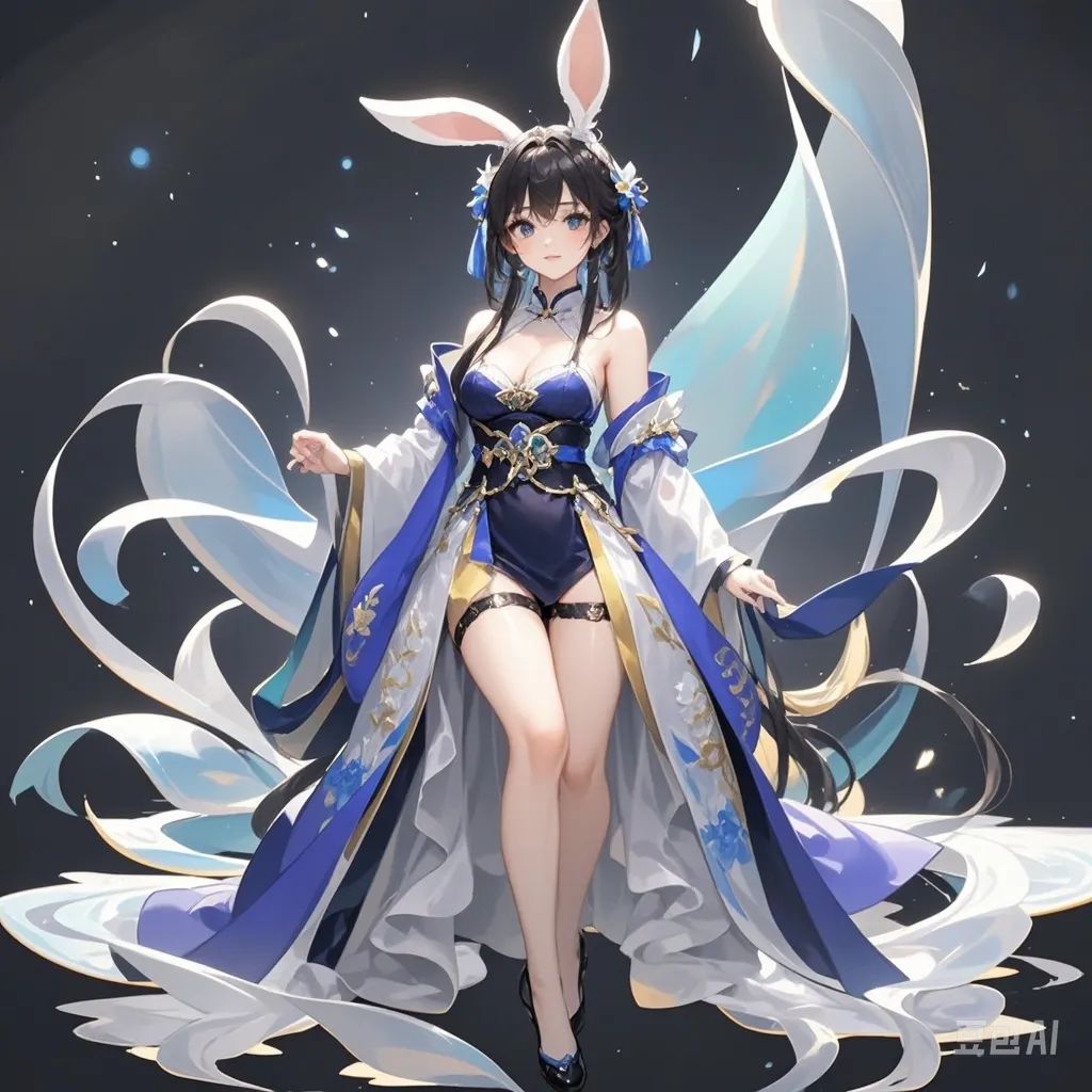 《斗罗大陆》小舞的古风造型,兔子耳朵让人难以抗拒