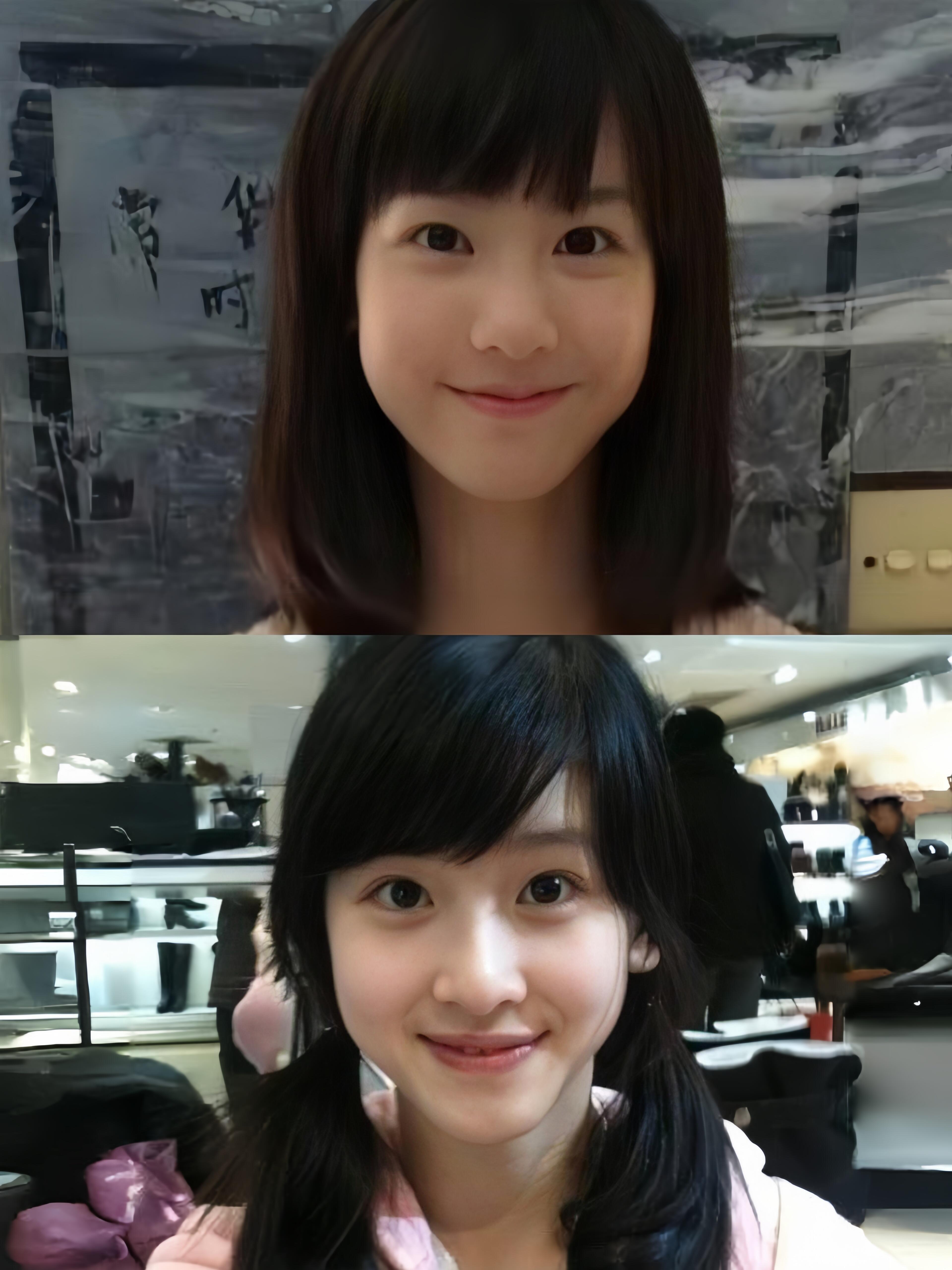 美女学霸的统一长相!