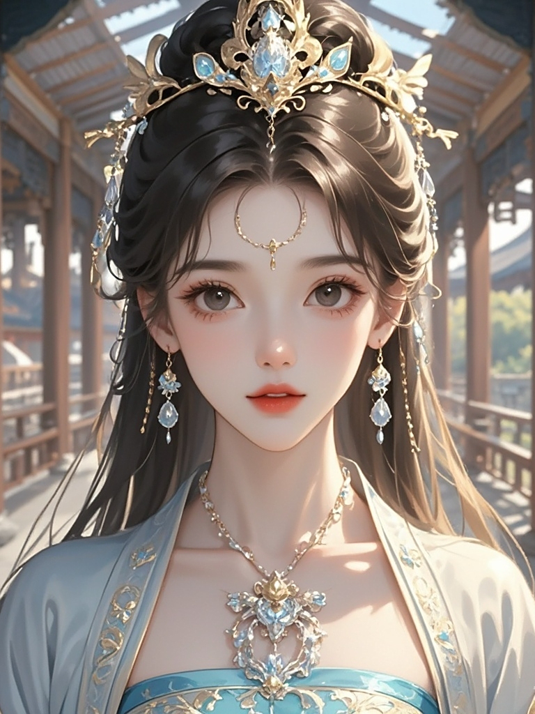 在古代美女中,全球的古装美女都黯然失色,一万个中国古装女孩中,就有