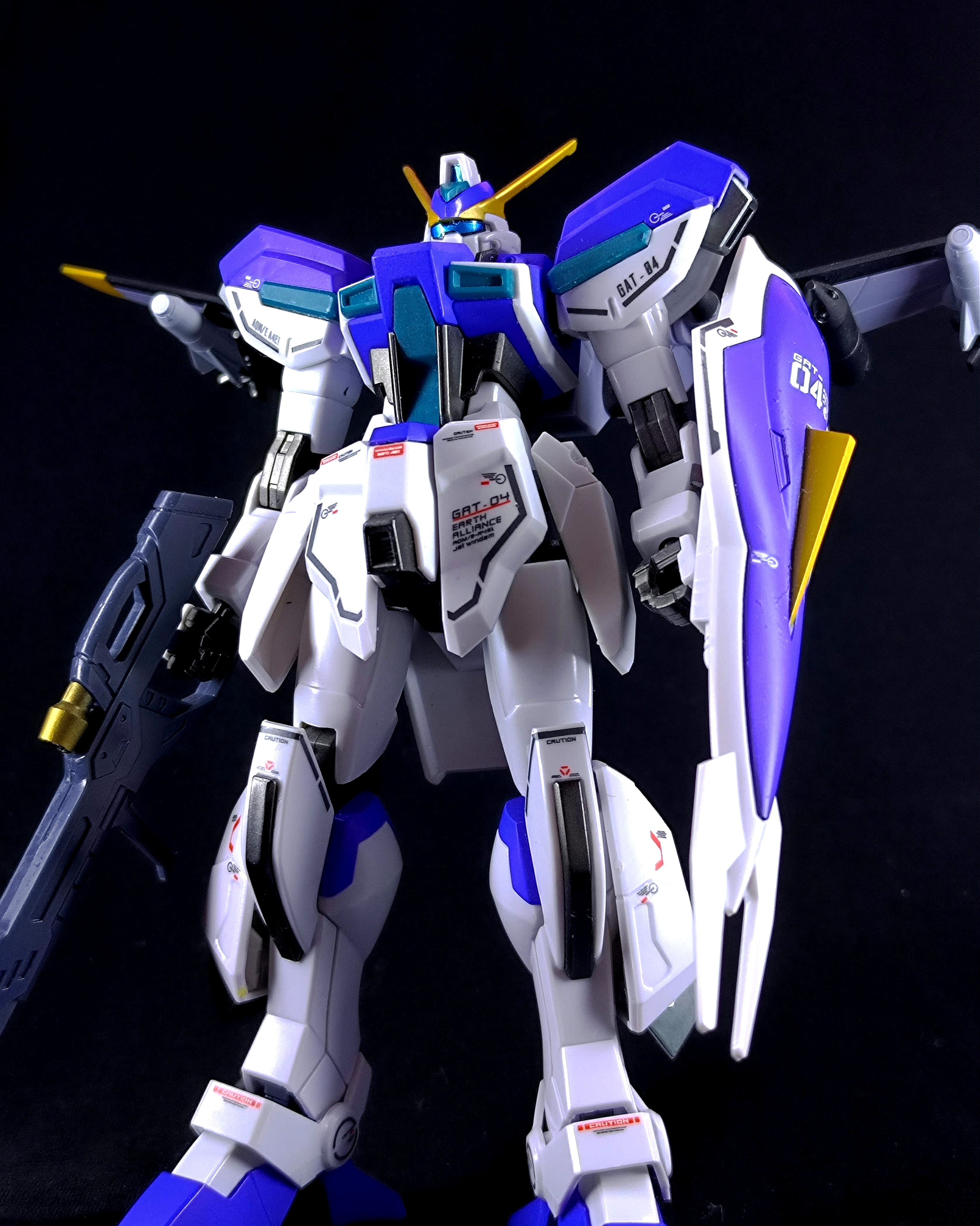 模型欣赏机动战士高达seed destiny hg 温达姆本机属于地球军的新型