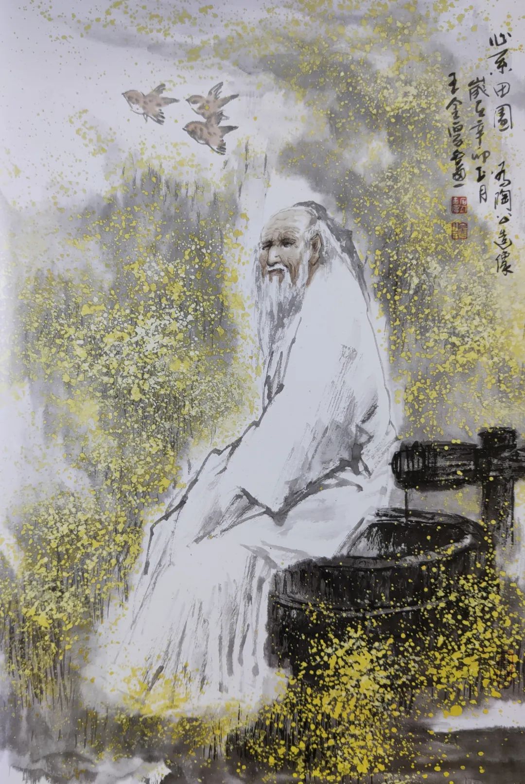 古风韵味 墨趣盎然|王金厚国画人物小品欣赏(下)