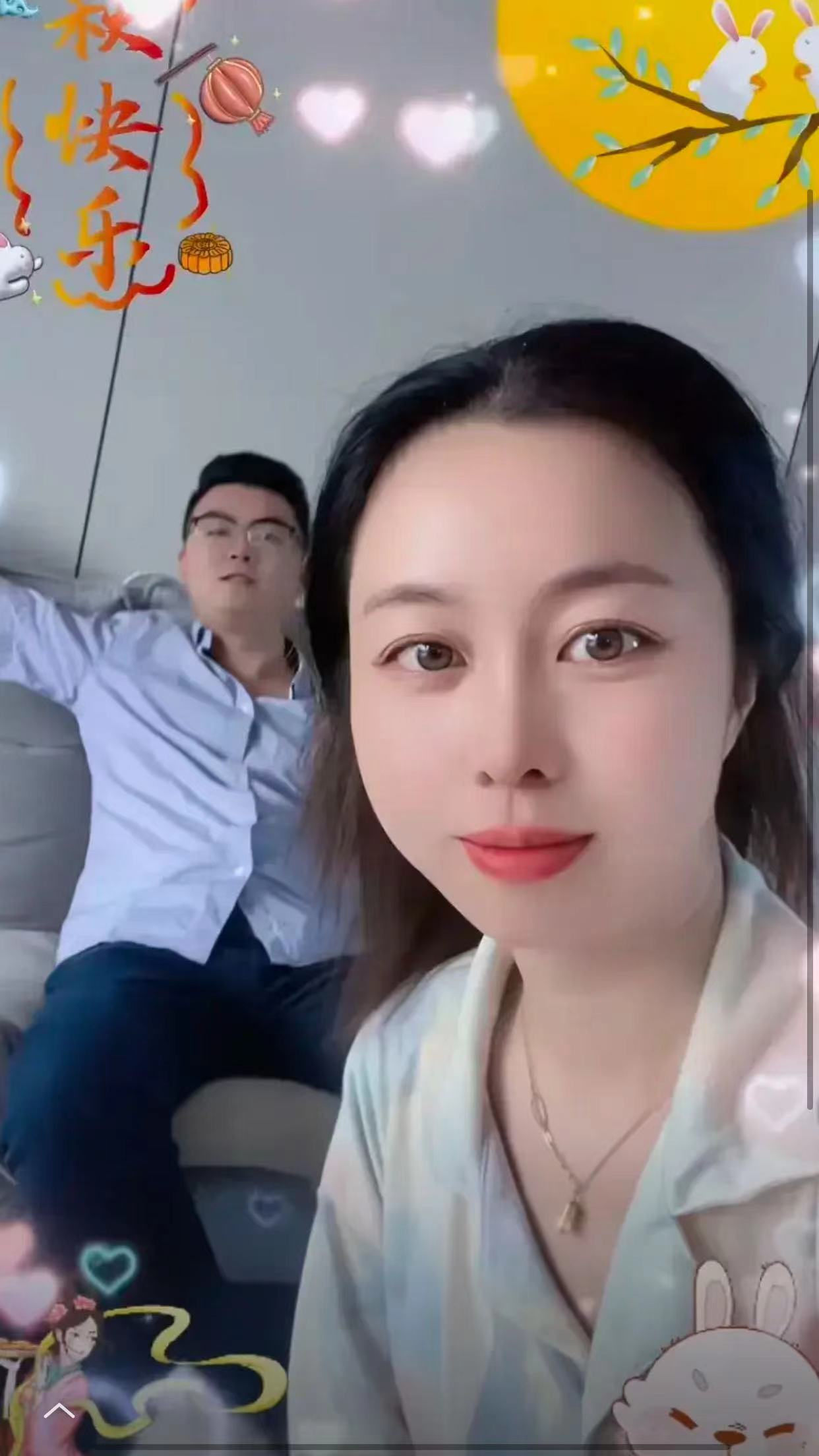 伦巴说,郭威田静今天确实回大娘家过节了. 堂嫂也说回去了