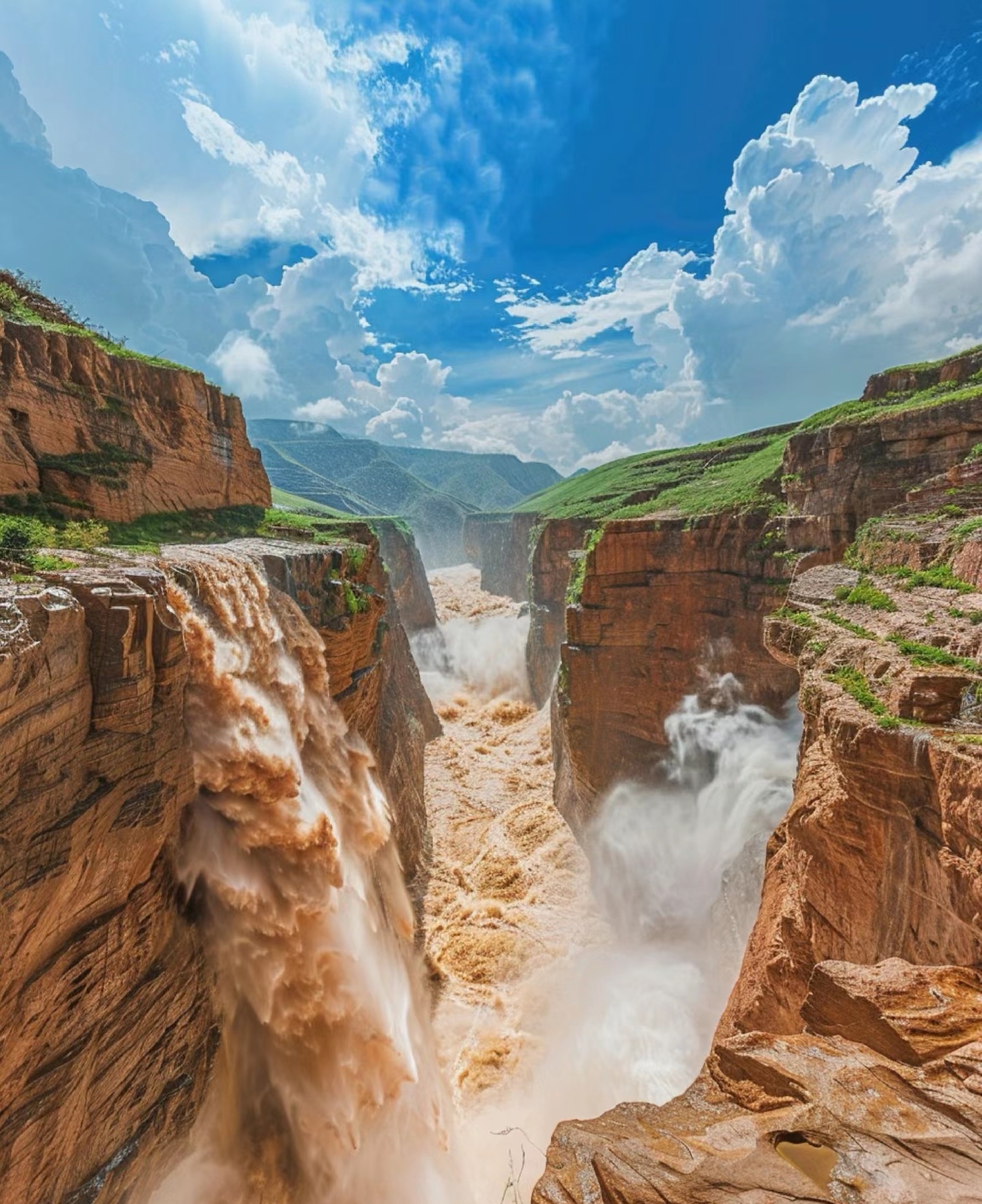 壶口瀑布,黄河之魂的惊天咆哮