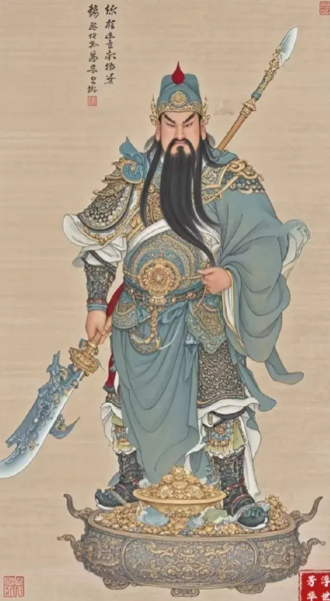 遇见关公莫划走,留下"关关难过关关过",让你的烦恼就此消散