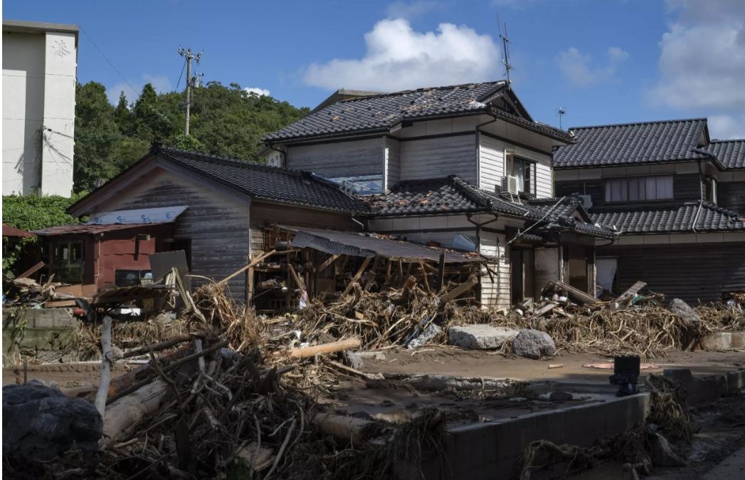日本洪水至少造成7人死亡