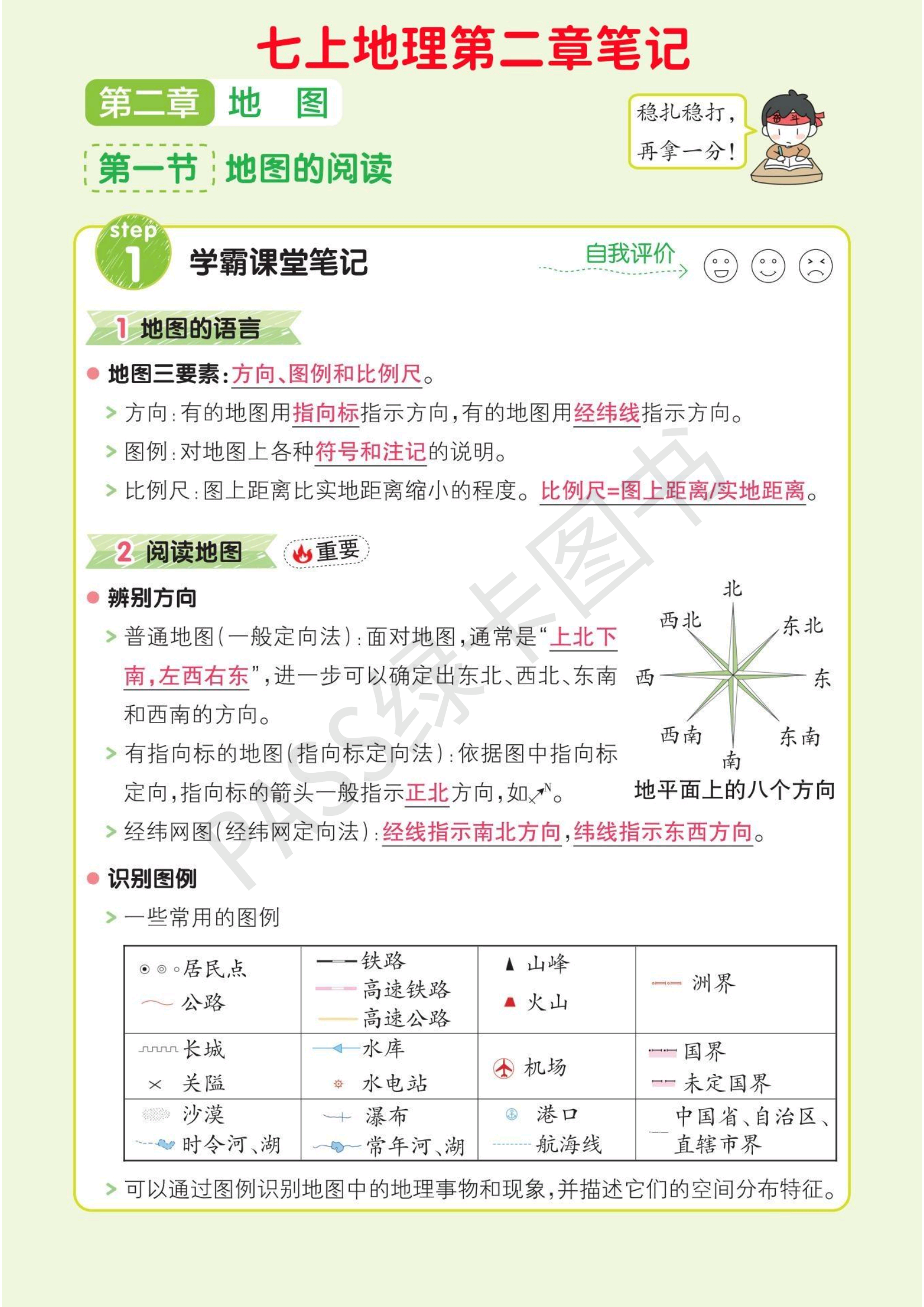 学霸速记七上地理(学霸速记地理七年级)  第2张