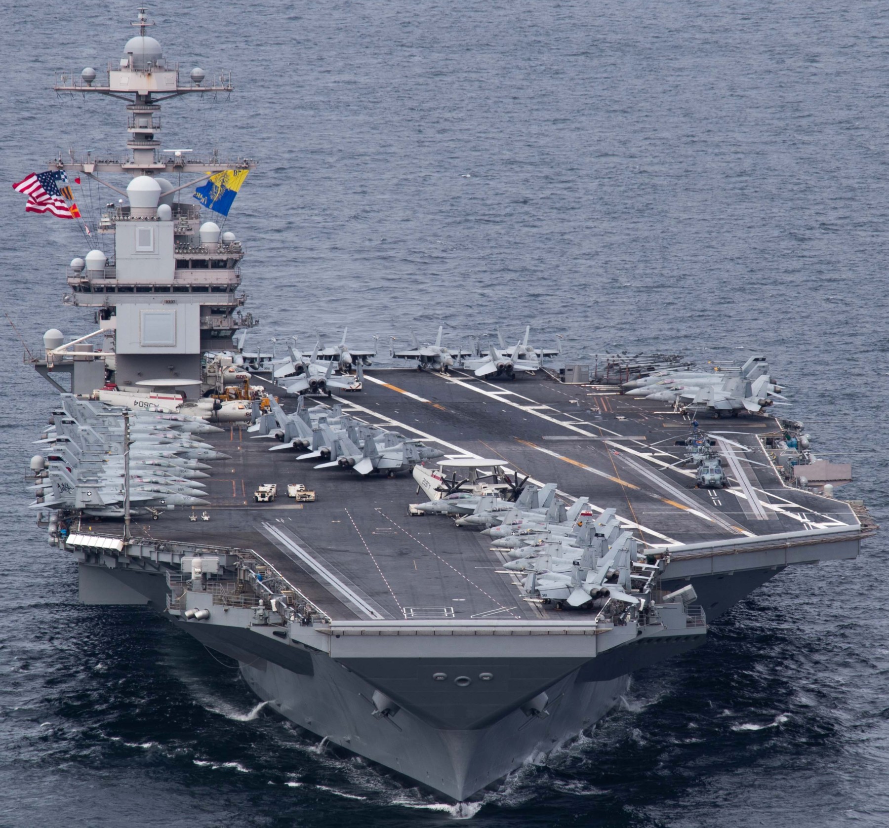 美海军航空母舰cvn 78杰拉尔德·福特号
