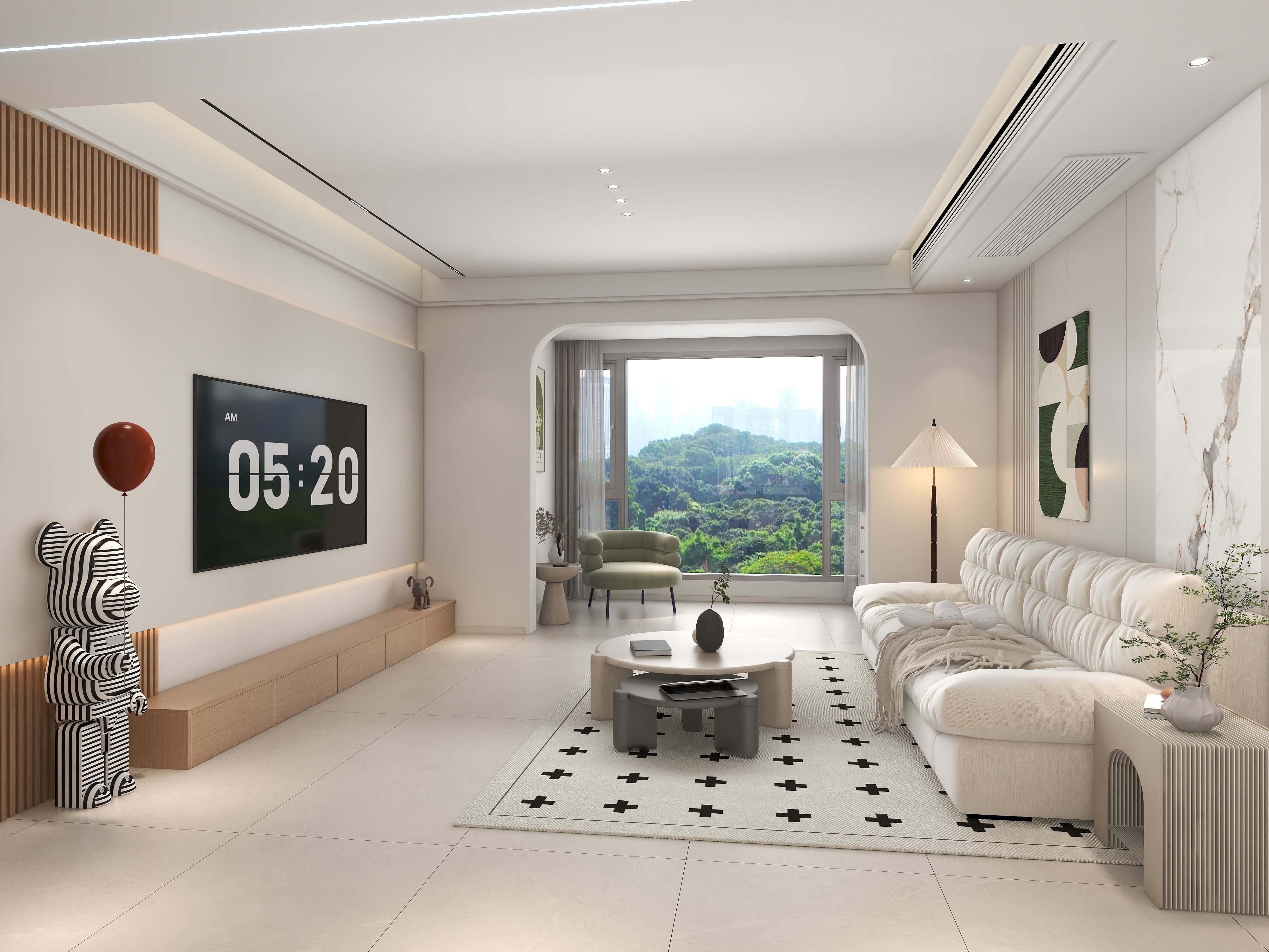 这是我见过最满意的家:光客厅电视墙就让无数人效仿,简约有品味