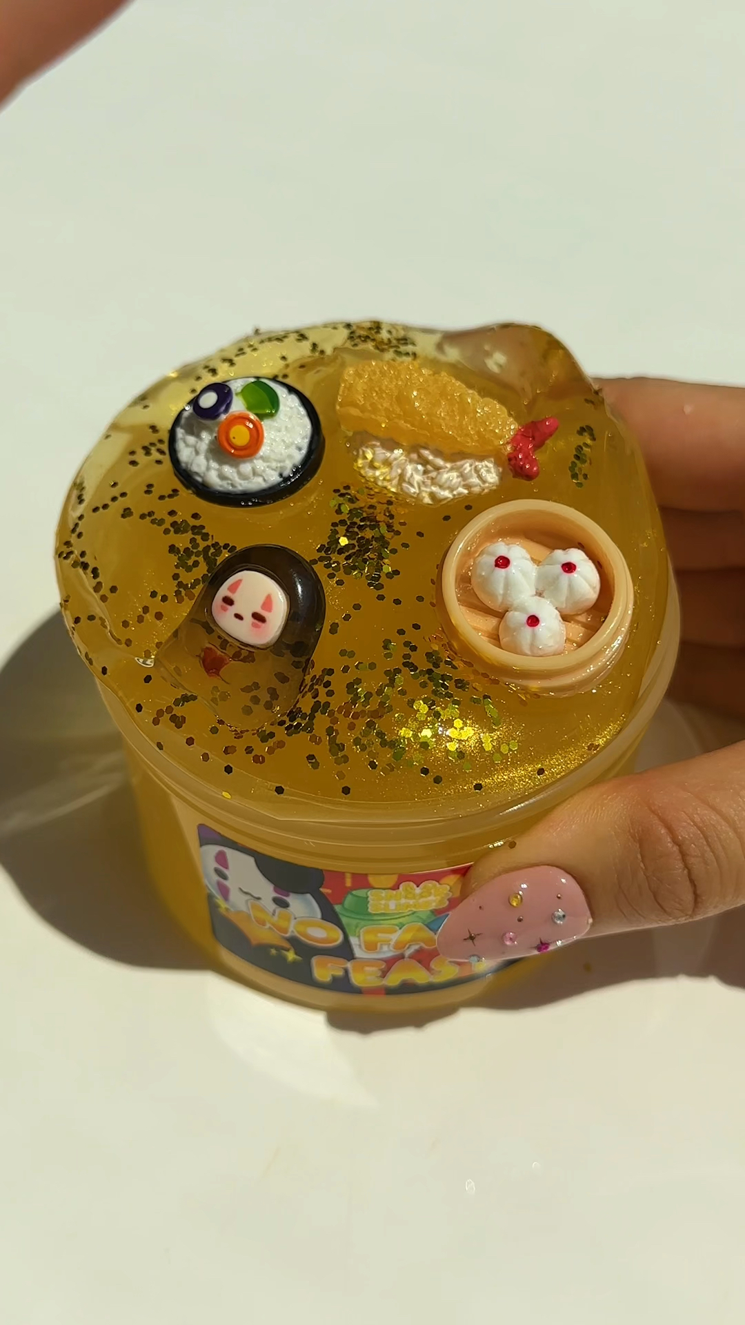 小笼包主题的水晶捏捏