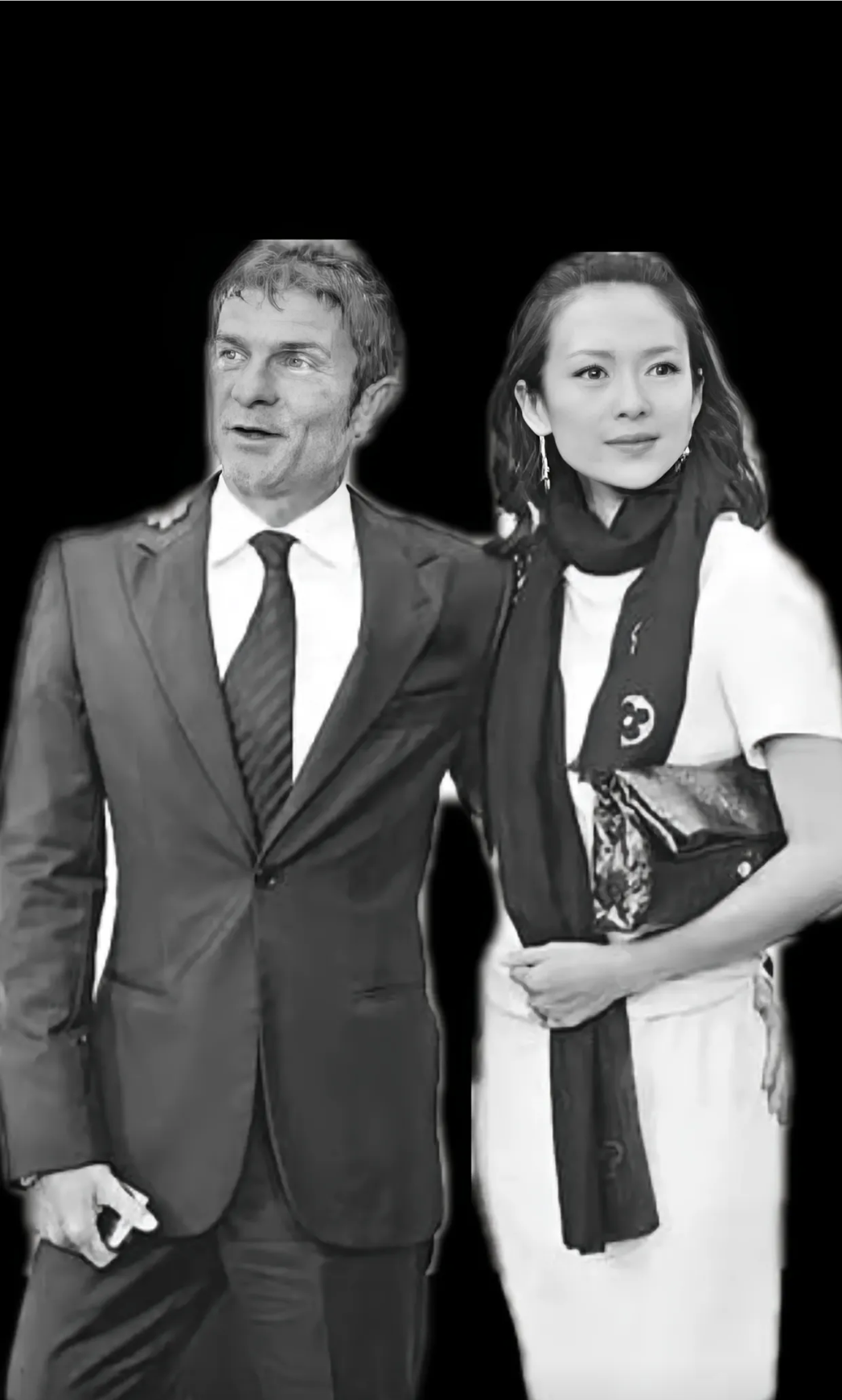 一天晚上,"国际巨星"章子怡出于好奇打开了外国男友的手机,一条暧昧的