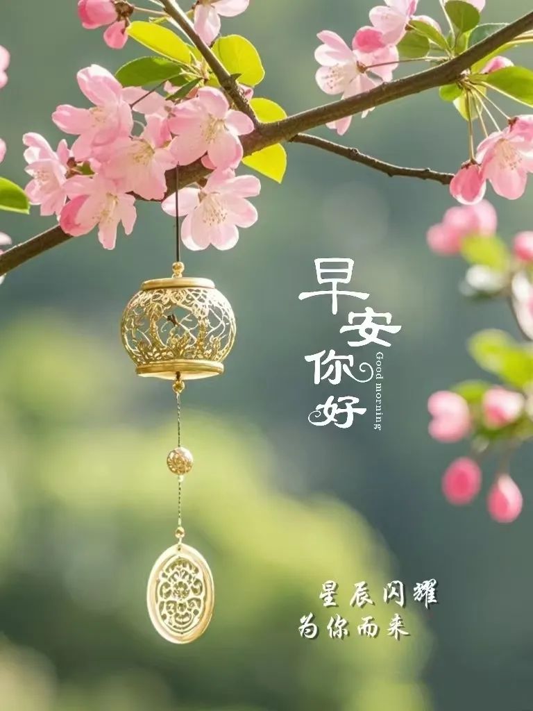 早安图片阳光花朵图片图片