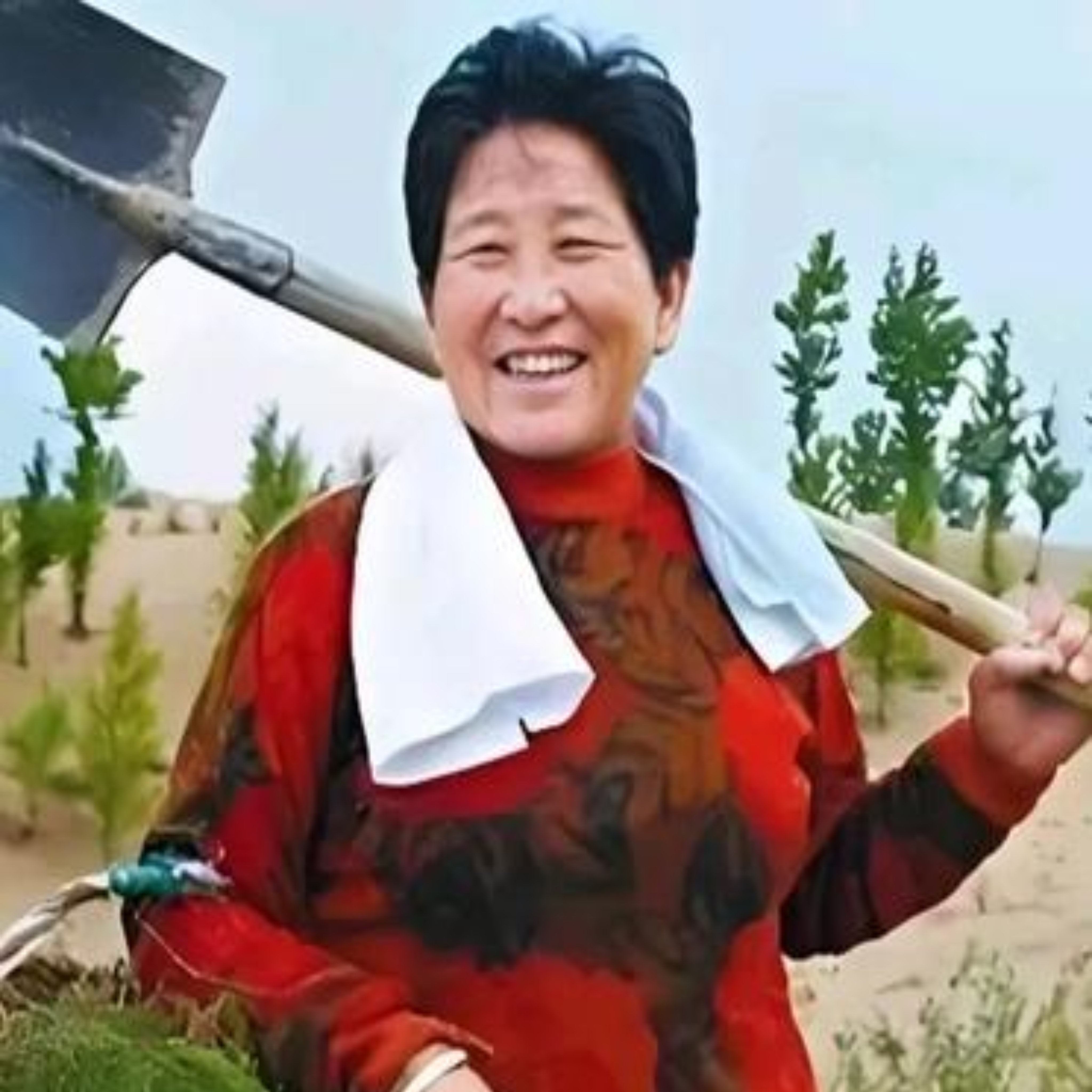 她,用自己的一生诠释着坚守与奉献的意义.
