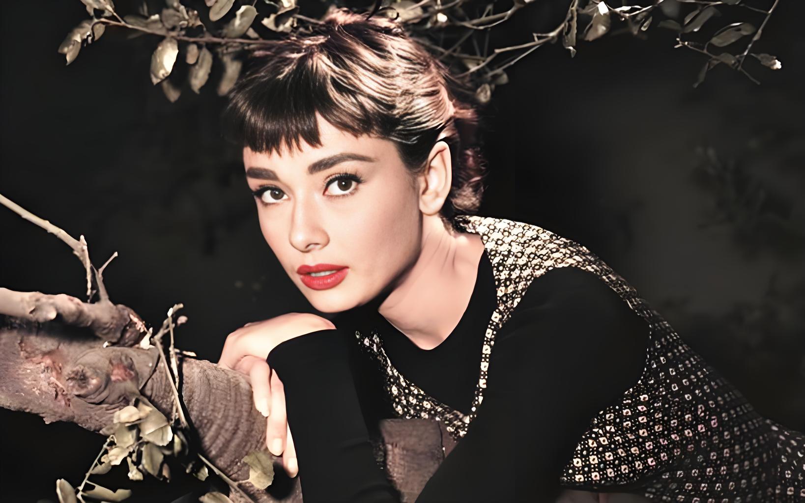 1993年,奥黛丽赫本葬礼上,1位神秘白发老人在她棺木留下深深一吻,随即