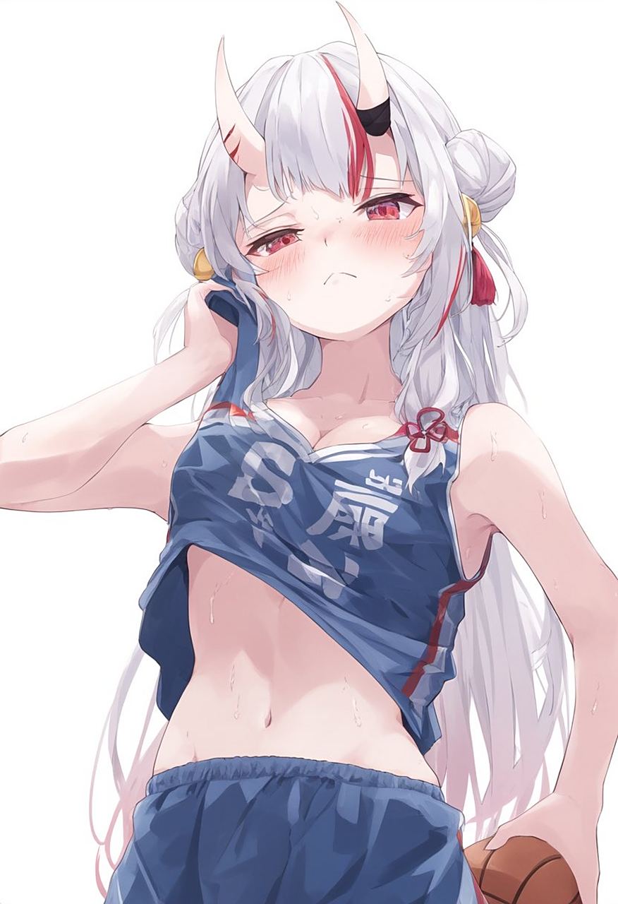 虚拟主播# 打篮球的百鬼绫目 twi:@noshikigoi4649