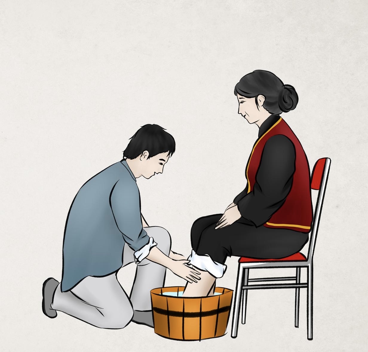 大家是否注意到,在农村有一种奇特的现象:那些父母老